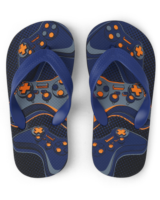 Boys Gamer Flip Flops