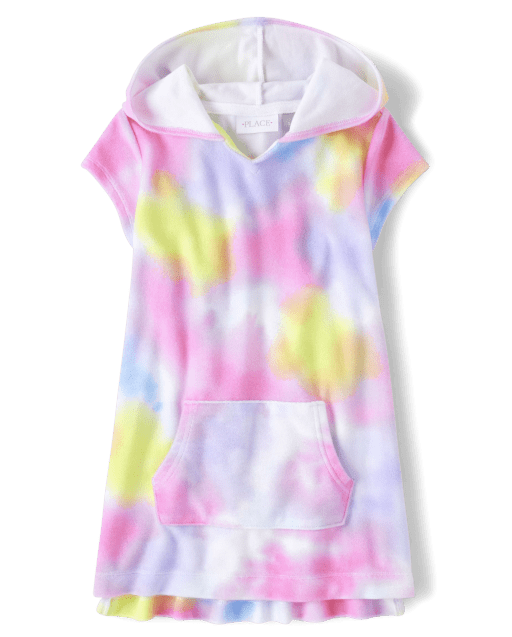 Girls Tie Dye Cover-Up