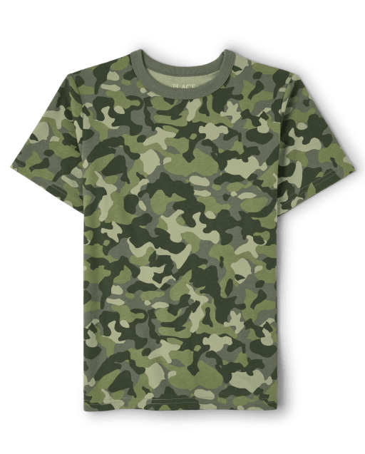 Boys Camo Tee