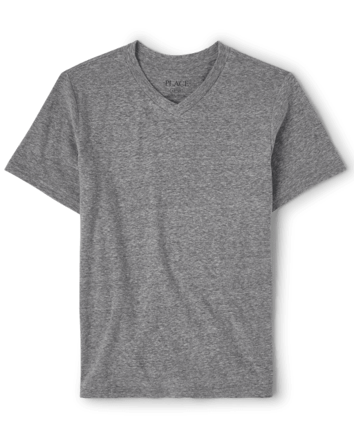 T-shirt à col en V pour garçons