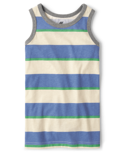 Boys Striped Tank Top