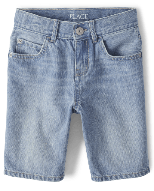 Short en jean pour garçon