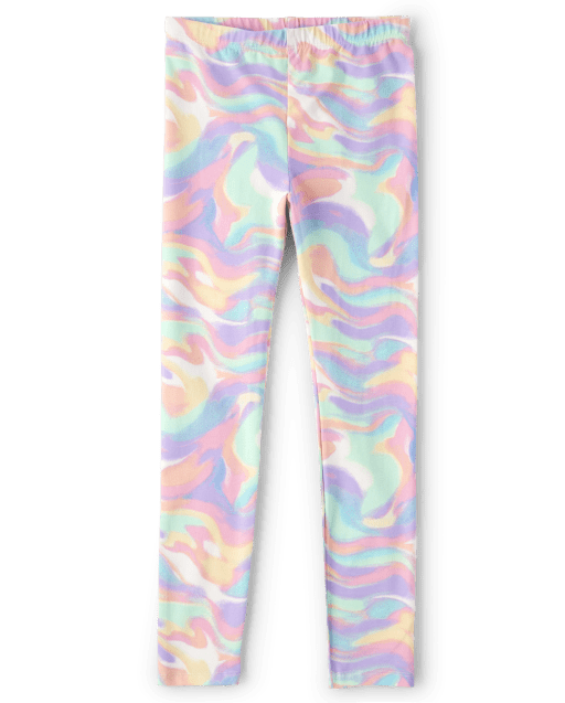 Girls Print Leggings