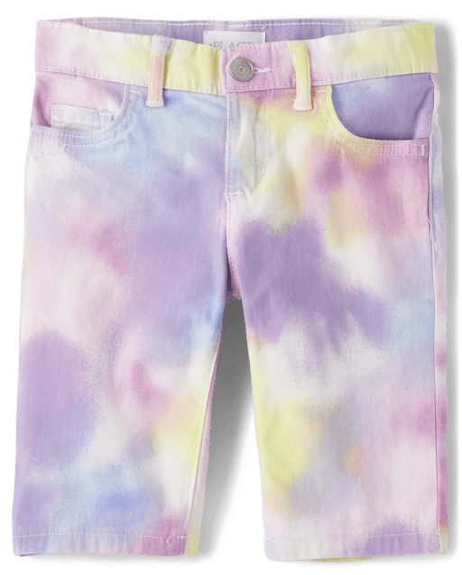 Shorts skimmer con estampado para niñas