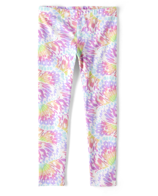 Girls Print Leggings