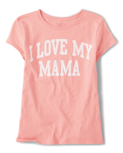 Girls Matching Family Mama Graphic Tee