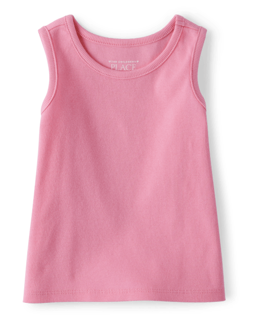 røre ved cirkulære Enlighten Baby And Toddler Girls Mix And Match Sleeveless Ribbed Tank Top | The  Children's Place - BRIGHT PINK