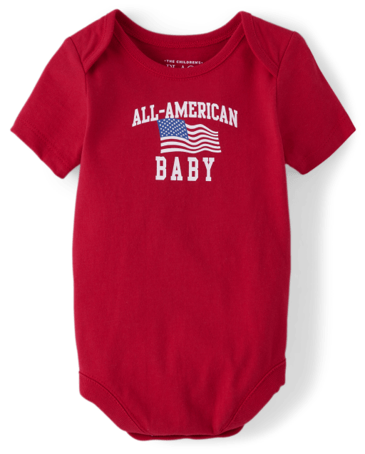 Unisex Baby Matching Family All-American Baby  Graphic Bodysuit