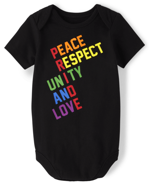 Unisex Baby Matching Family Pride Graphic Bodysuit