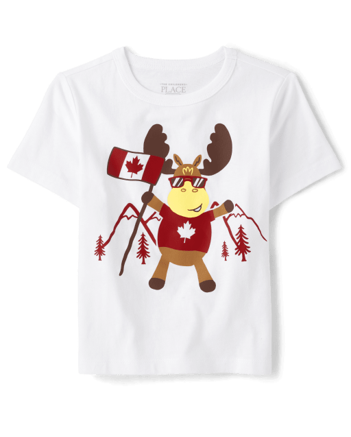 T-shirt graphique orignal pour bébés et tout-petits garçons