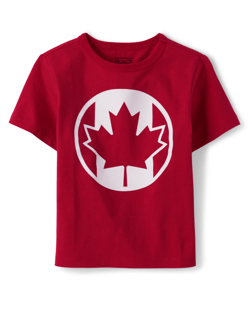 Baby And Toddler Boys Canada Graphic Tee