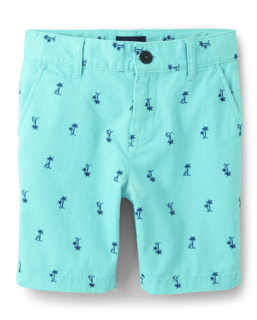 Shorts chinos con estampado para niños