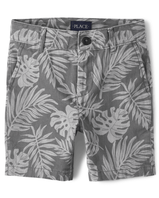 Shorts chinos con estampado para niños