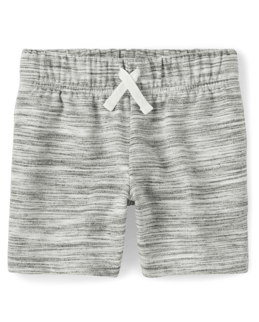 Boys Marled French Terry Shorts