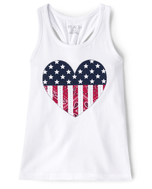 Girls Graphic Tank Top