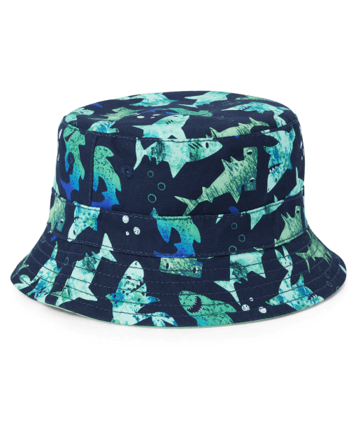 Toddler Boys Shark Bucket Hat