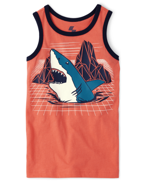 Boys Shark Tank Top
