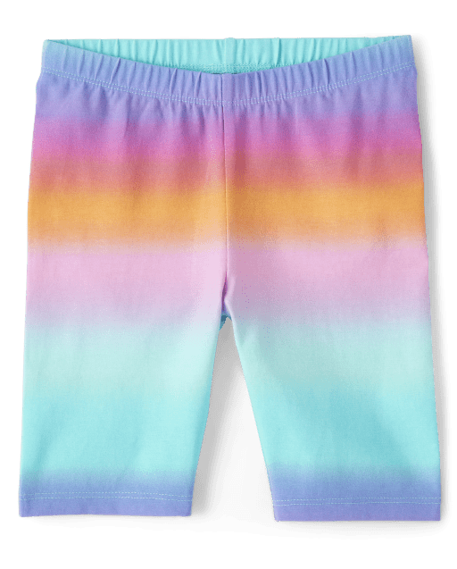 Shorts ciclistas con estampado para niñas