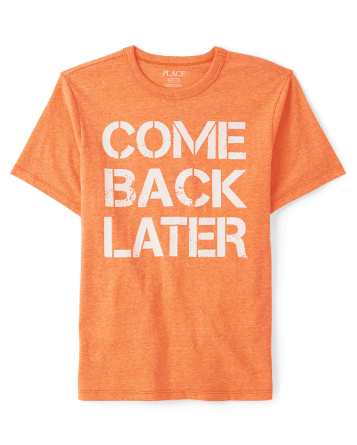 Boys Come Back Later Graphic Tee