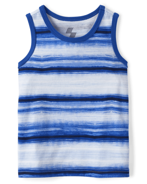 Baby And Toddler Boys Striped Tank Top