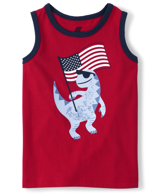 Dinosaur T Rex Dino Micah Micahsaurus Boys Name Tank Top