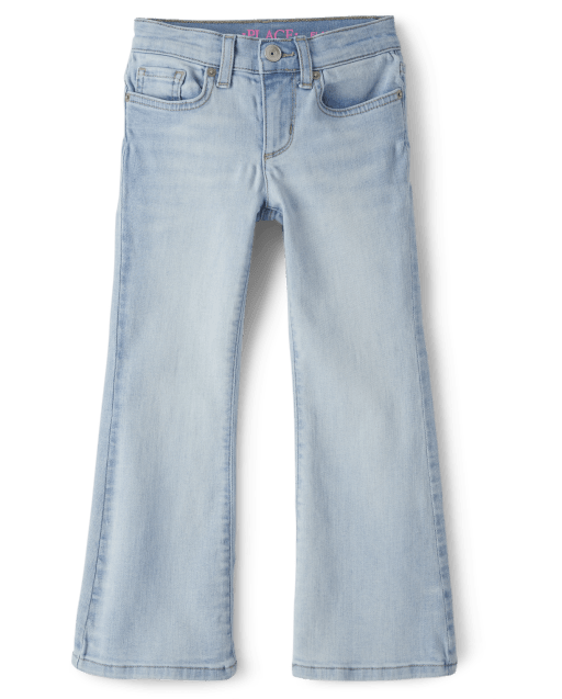 Girls Basic Flare Jeans