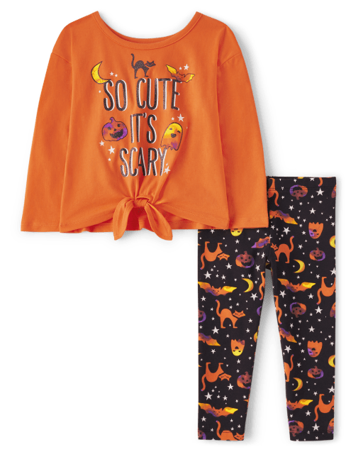 Toddler Girls Halloween 2-Piece Set
