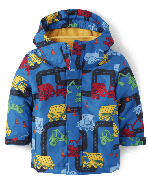 Toddler Boys Print 3 in 1 Jacket