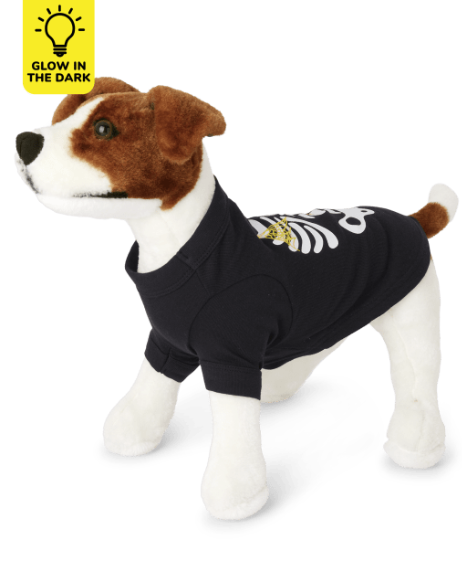Dog Matching Family Glow Skeleton One Piece Pajamas