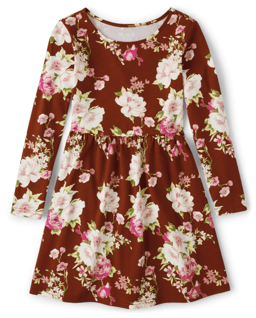 Girls Floral Everyday Dress