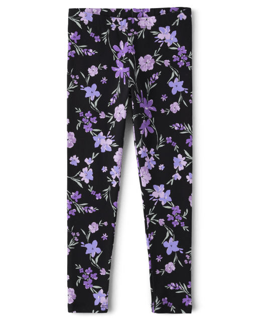 Girls Print Leggings