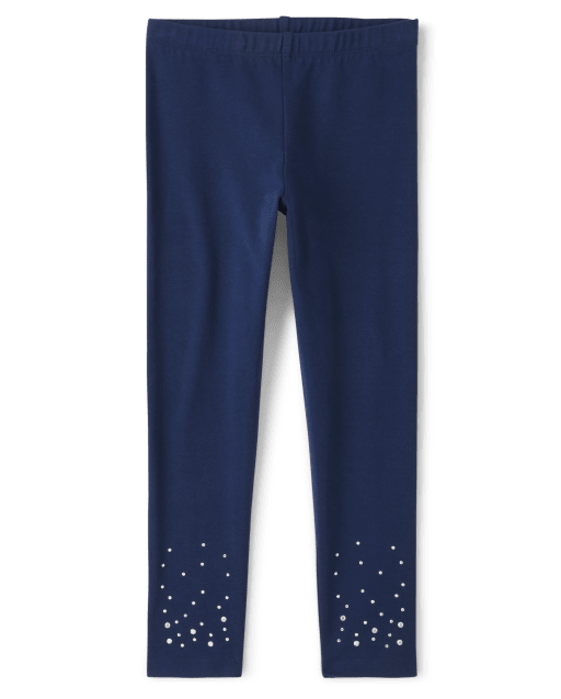 Leggings con tachuelas para niñas