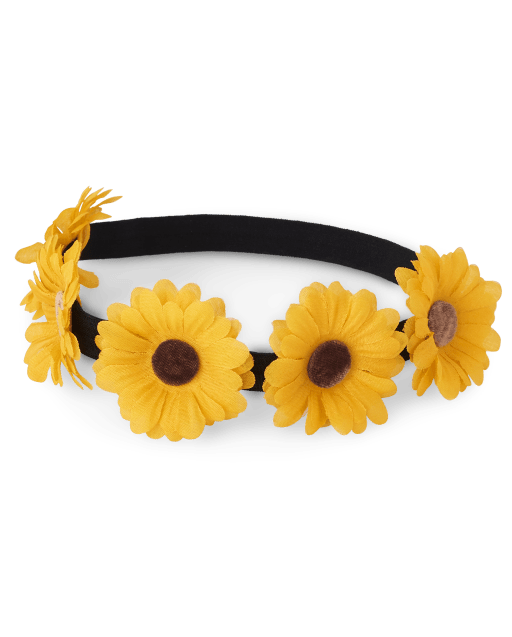 Baby Girls Sunflower Headwrap