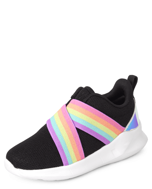 Toddler Girls Rainbow Jogger Sneakers