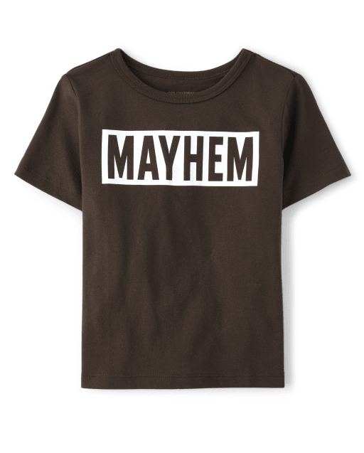 Baby And Toddler Boys Mayhem Graphic Tee