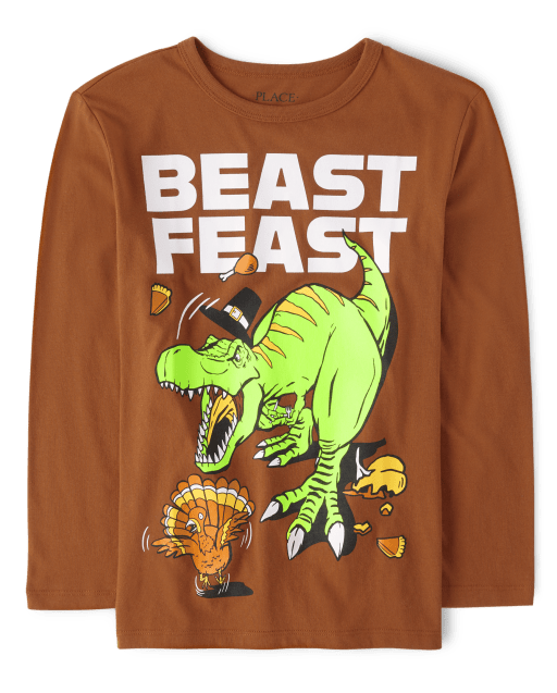 Boys Beast Feast Graphic Tee