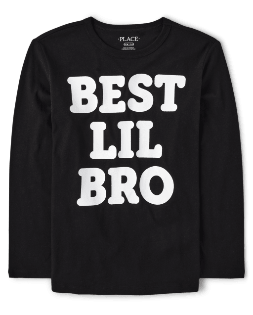 Camiseta con gráfico Lil Bro para niños