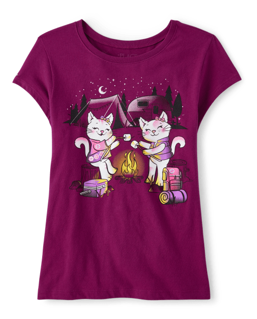 Girls Graphic Tees The Children's Place Free Shipping*