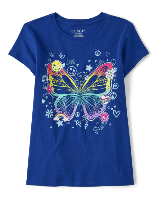 Girls Graphic Tees The Children's Place Free Shipping*
