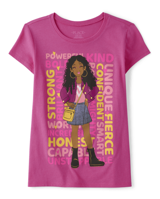 Black Girls Print Graphic T-Shirt