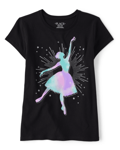 Girls Ballerina Graphic Tee
