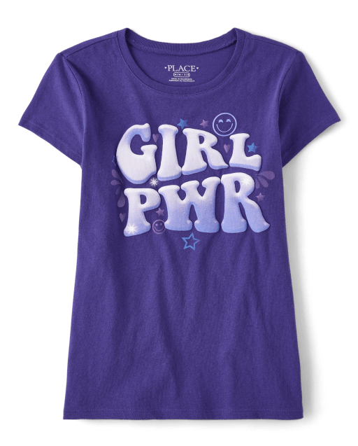 Girls Girl Power Graphic Tee