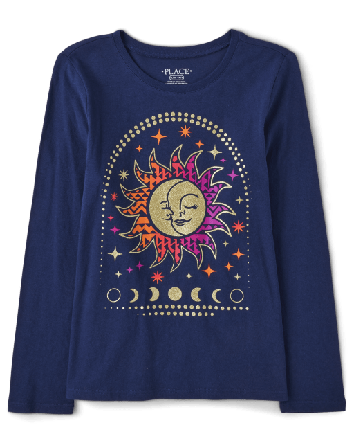 restaurant klarhed I fare Girls Long Sleeve Shirts: Graphic & Tees | The Children's Place