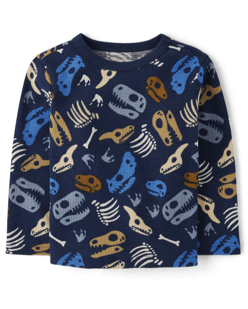 Camiseta térmica Dino para bebés y niños pequeños