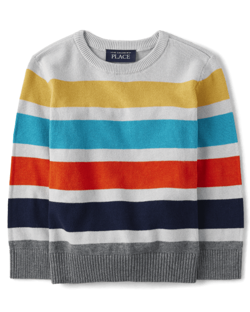 Baby And Toddler Boys Striped Sweater