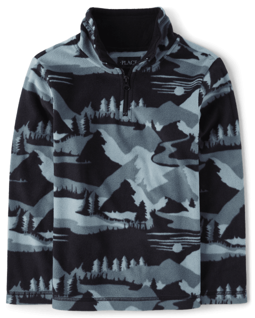 Boys Mountain Glacier Fleece Half-Zip Pullover