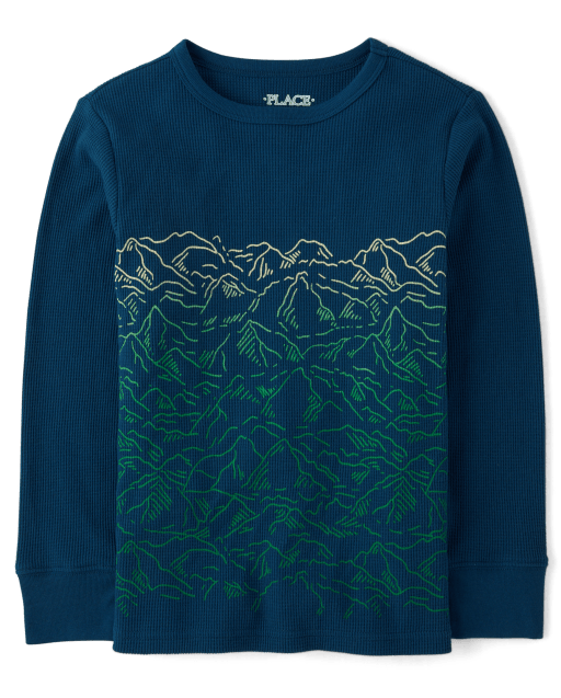 Camiseta térmica de montaña para niño