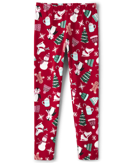 Leggings imprimés pour filles