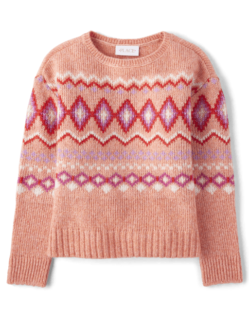 Girls Fairisle Sweater