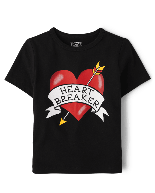 Baby And Toddler Boys Heartbreaker Graphic Tee